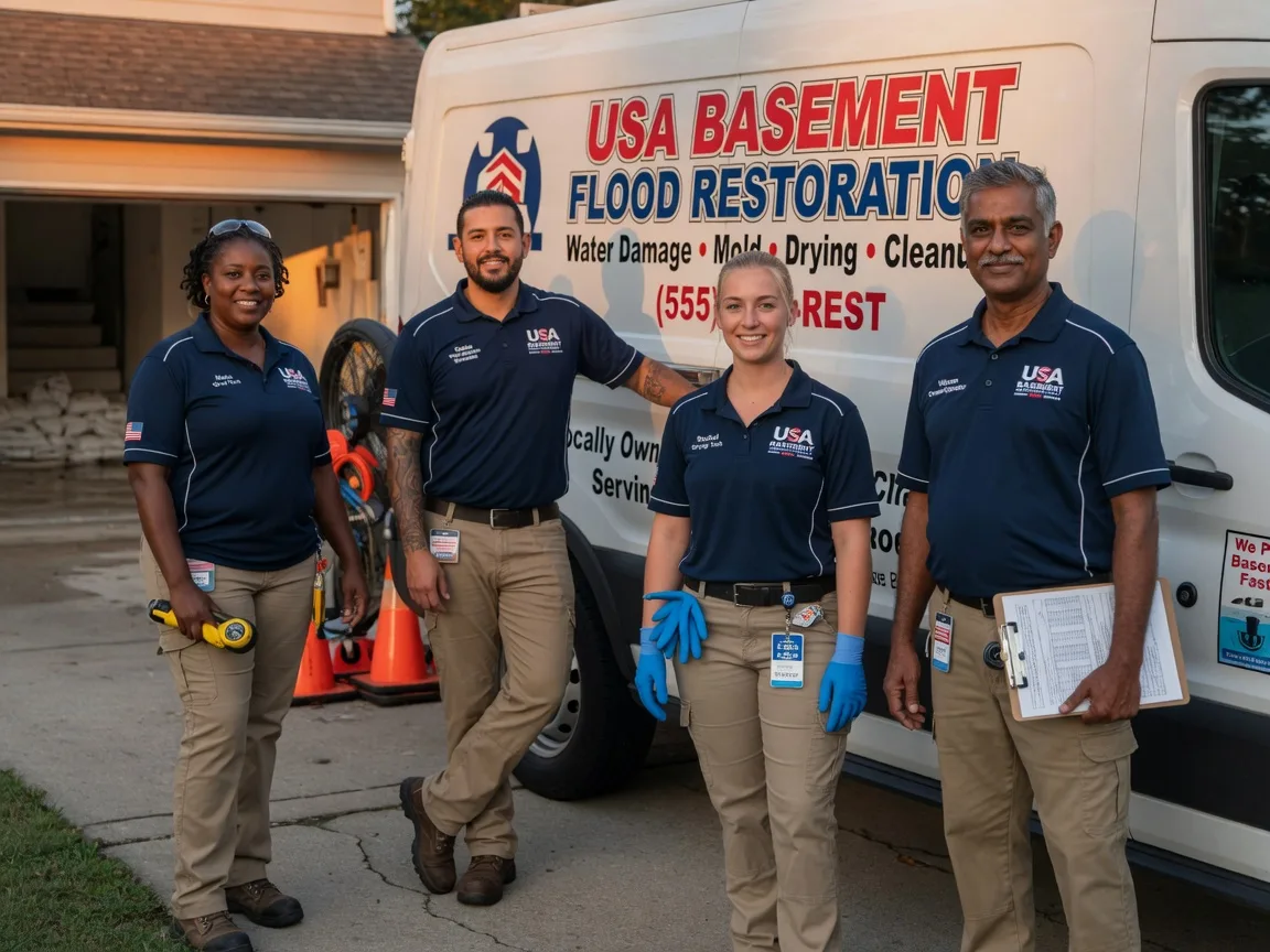 Basement Flood Cleanup company in Waltonville, IL